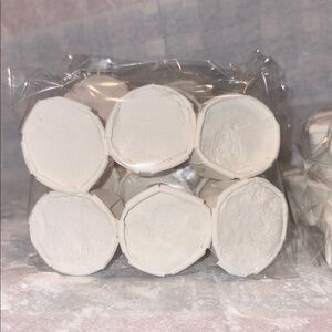 White Bath Bombs Set